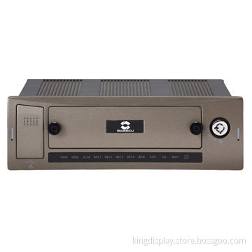 4CH Economical SD Card Mobile DVR, Web Viewer, CMS (DSS/PSS) and DMSS